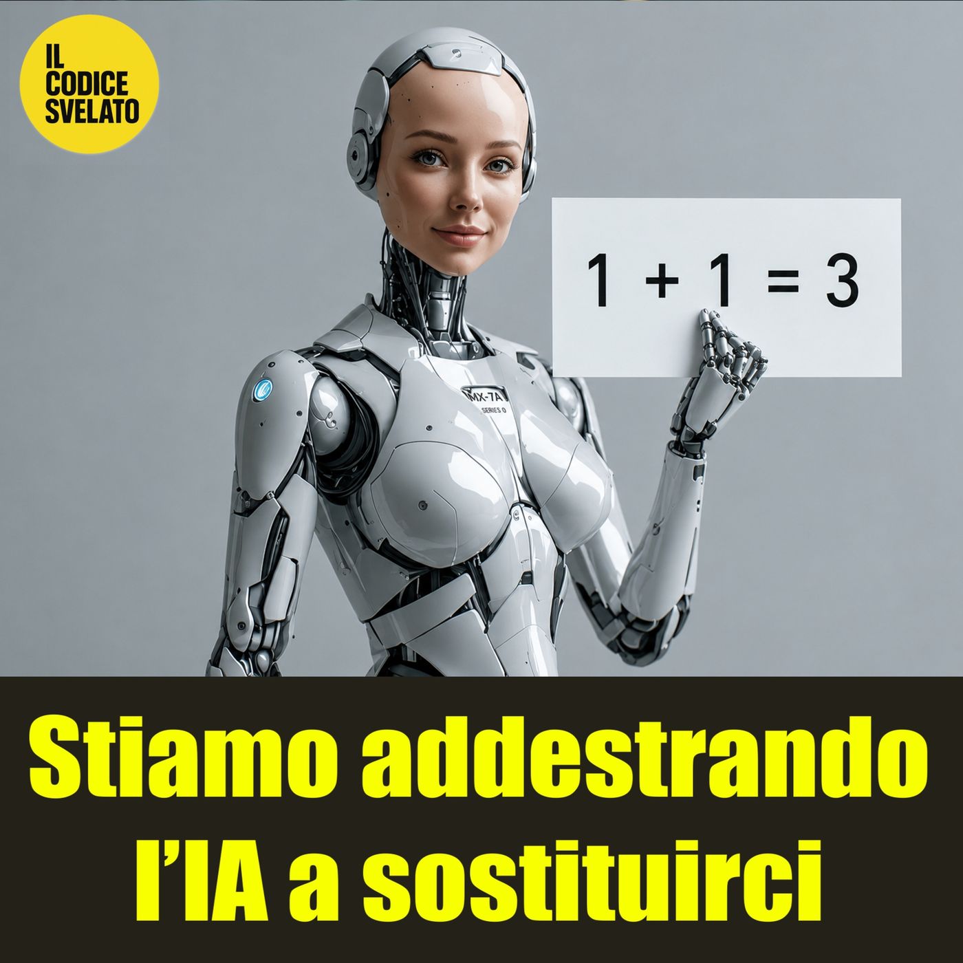 47 - Stiamo addestrando l’IA a sostituirci - podcast episode artwork