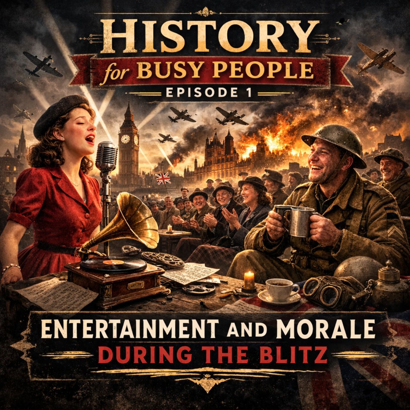 Entertainment and Morale During the Blitz episode artwork