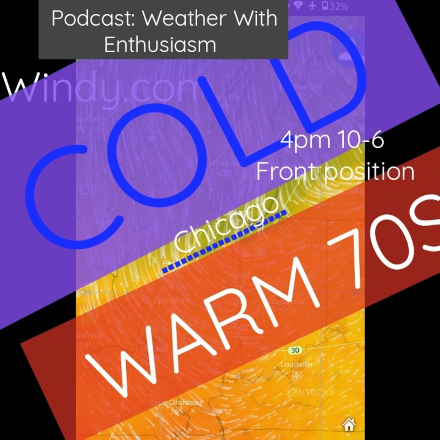 Local West Rogers Park, Chicago, Illinois Weather 10-6-22. Transitioning From Warm To Cold