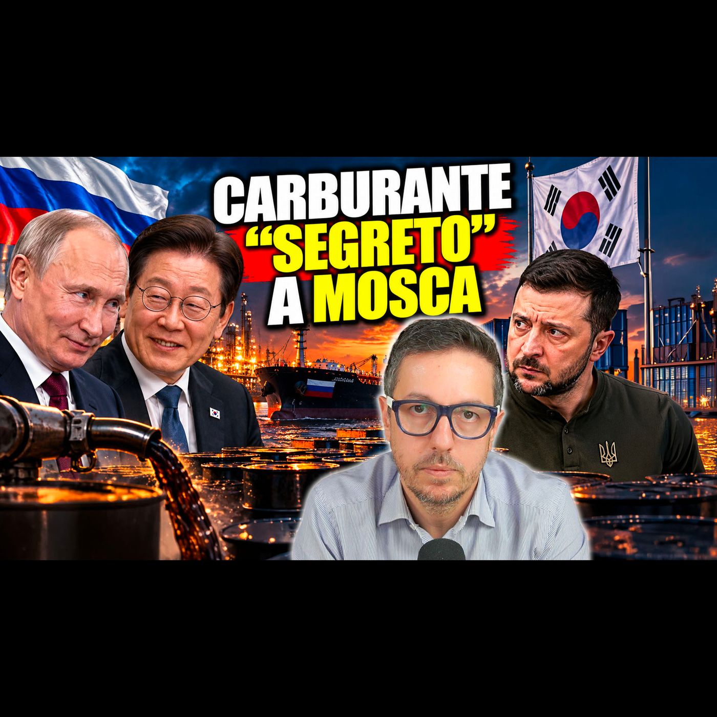 COREA DEL SUD, CARBURANTE “SEGRETO” ALLA RUSSIA | 176.000 TONNELLATE episode artwork