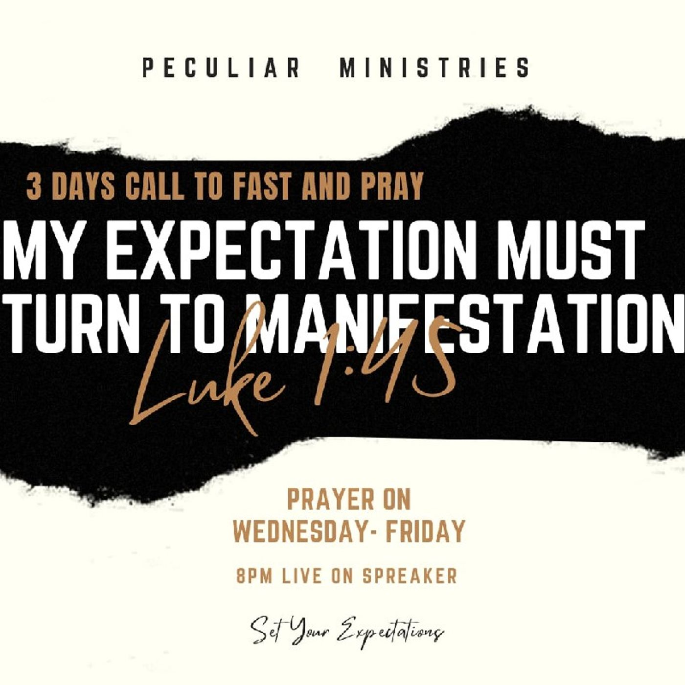 Let Us Pray - Day 1 | Wednesday October 5th ,2022 episode artwork