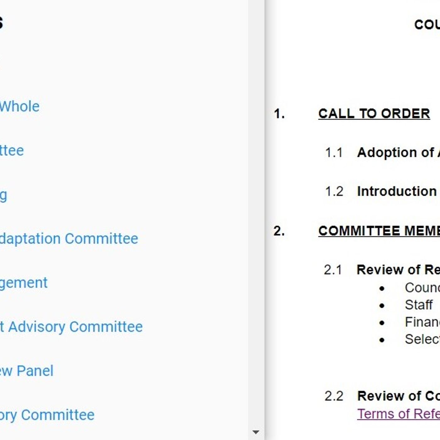 Episode 5 Council, Committees and Confusion, Oh My! Episode 5 Council, Committees and Confusion, Oh My!