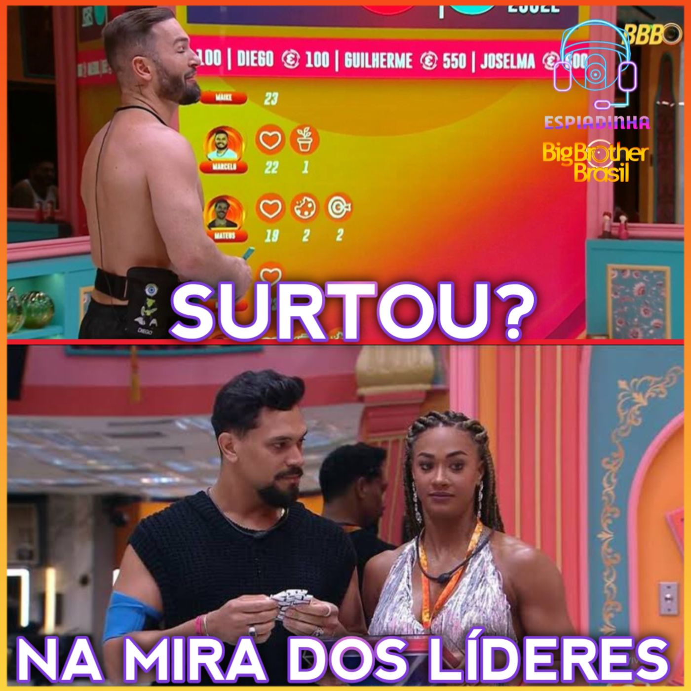 Diego Hypólito SURTOU? + Vinicius e Aline definem a Mira do Lider | BBB 25