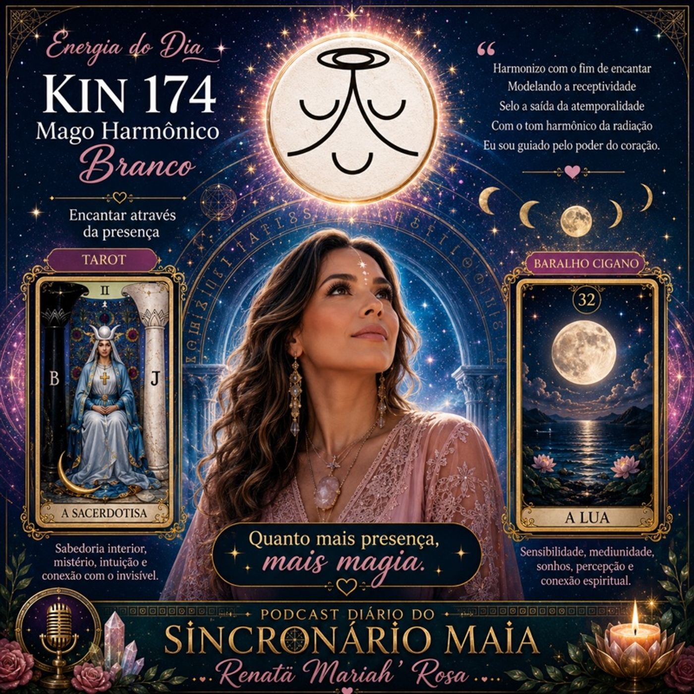 Energia do Dia - Kin 174 – Mago Harmônico Branco episode artwork