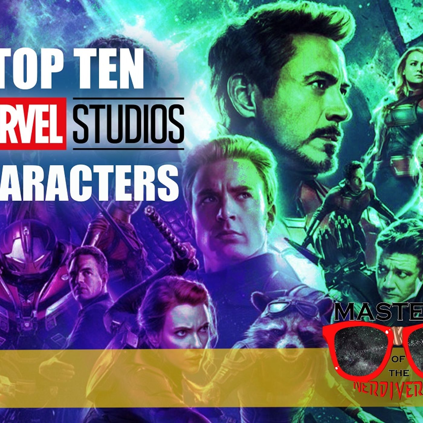 MOTN Top Ten: Marvel Cinematic Universe Characters episode artwork