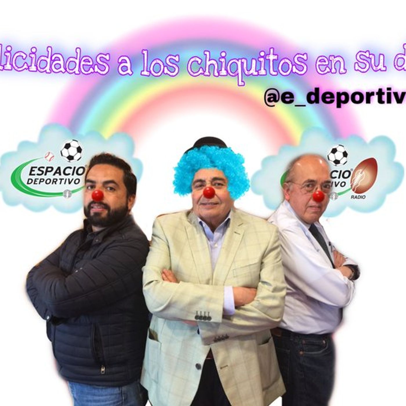Celebrando el día de los Chiquitos en Espacio Deportivo de la Tarde 30 de Abril 2021