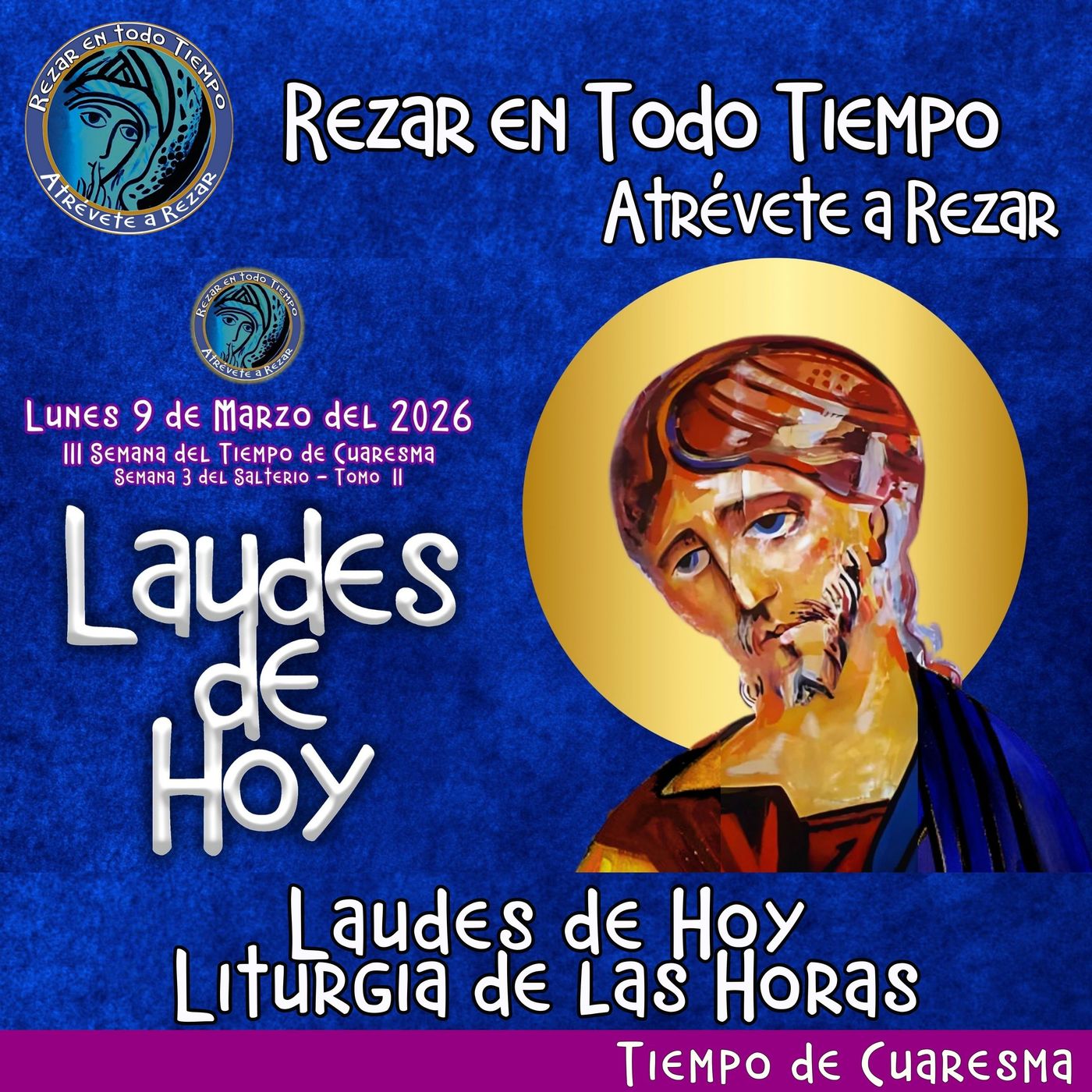 LAUDES DE HOY LUNES 9 DE MARZO 2026. CAMINO NEOCATECUMENAL. LITURGIA DE LAS HORAS. episode artwork