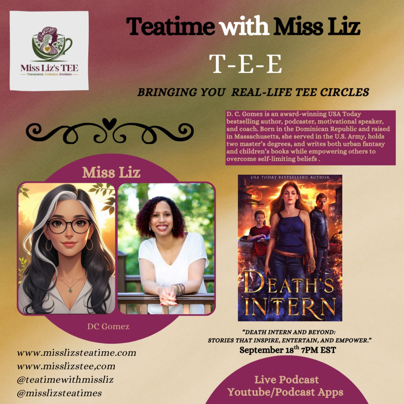 Teatime with Miss Liz