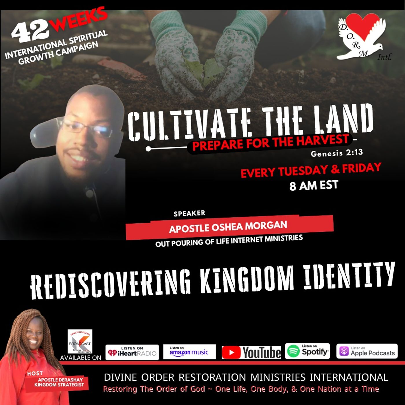 Rediscovering Kingdom Identity w/  Apostle Oshea Morgan |