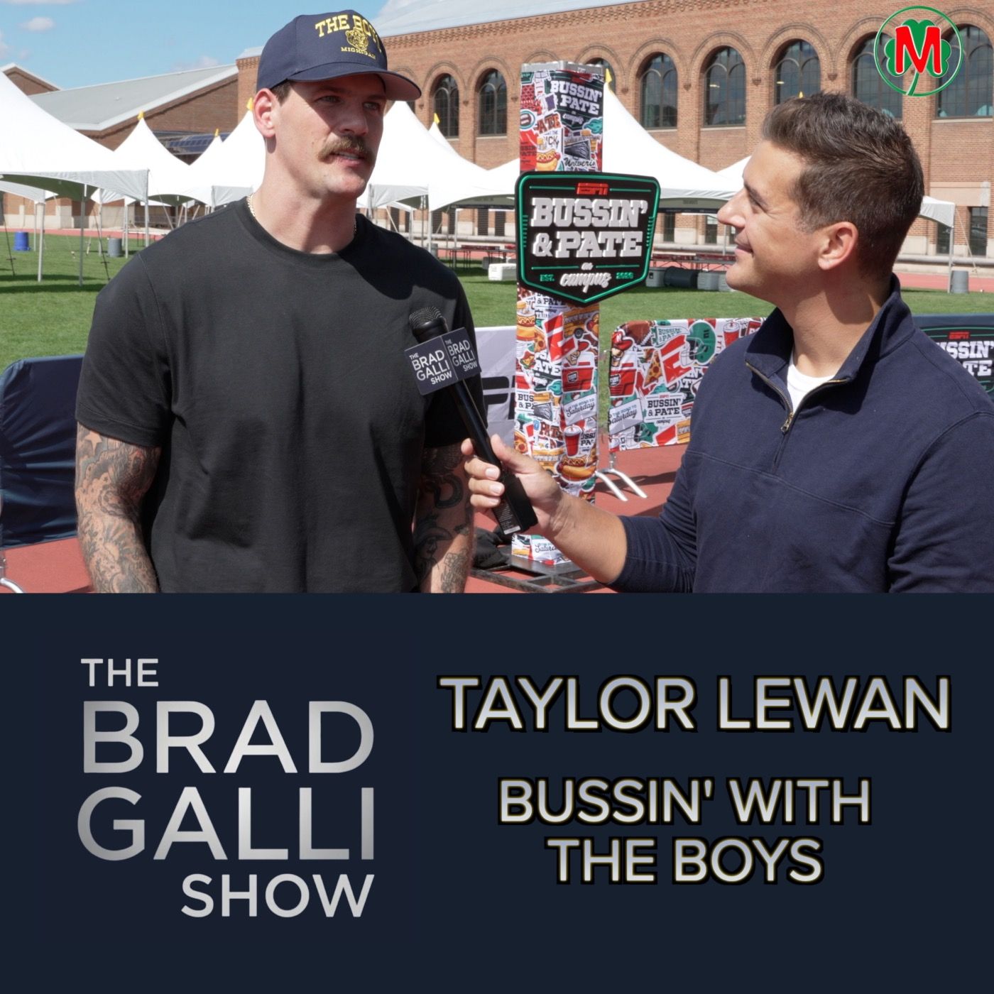 Taylor Lewan on creating 'Bussin' With The Boys,' taking his ESPN college football show to Michigan episode artwork