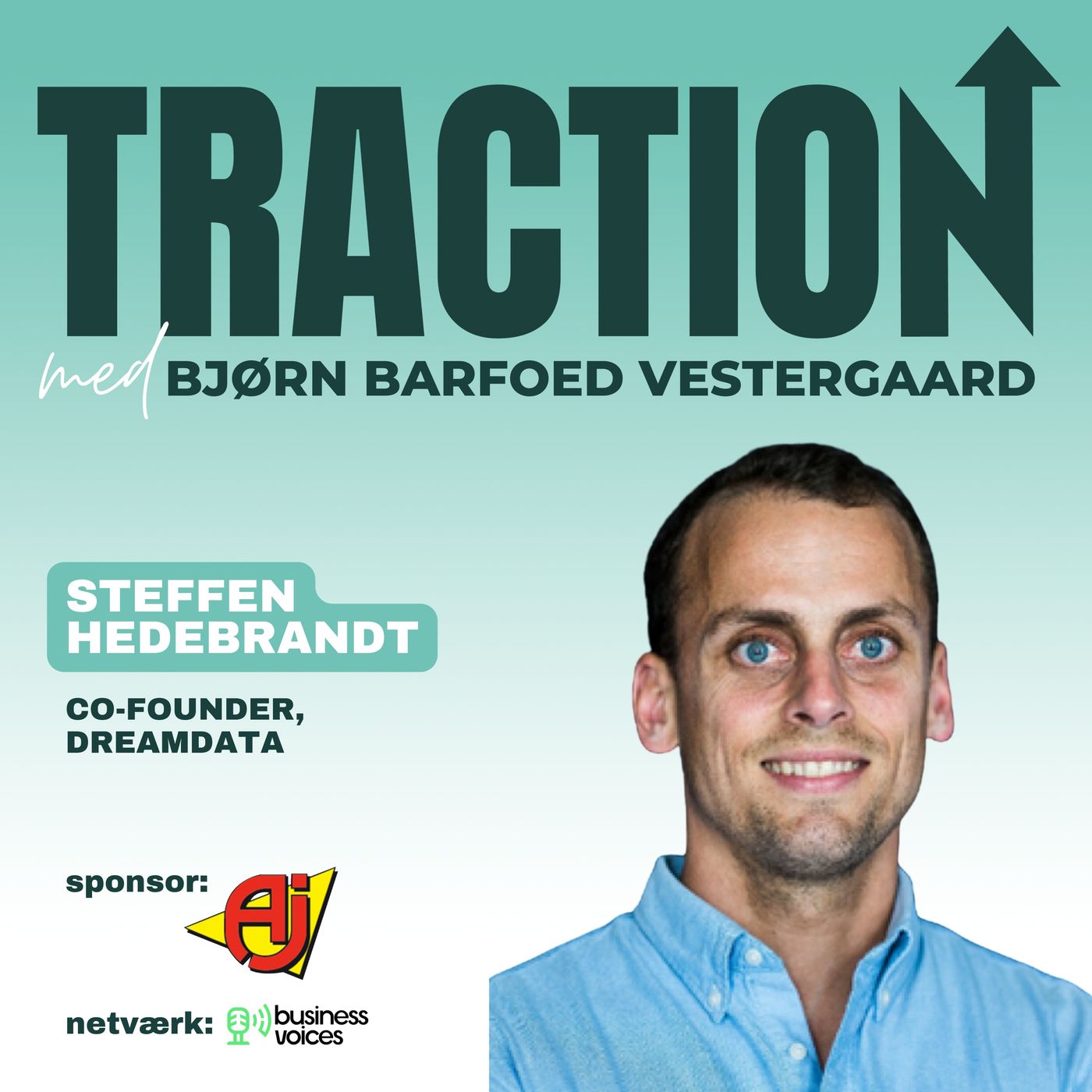 Traction #15: Steffen Hedebrandt - Sådan får du Succes i din B2B SaaS Start-Up! Hør Dreamdatas bedste GTM råd