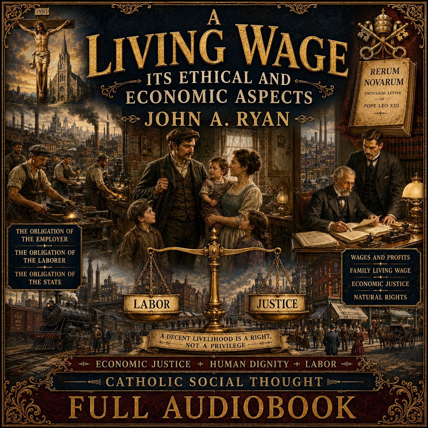 A Living Wage: Its Ethical and Economic Aspects by John A. Ryan | Catholic Social Ethics & Economics | Full Audiobook Part 1 episode artwork