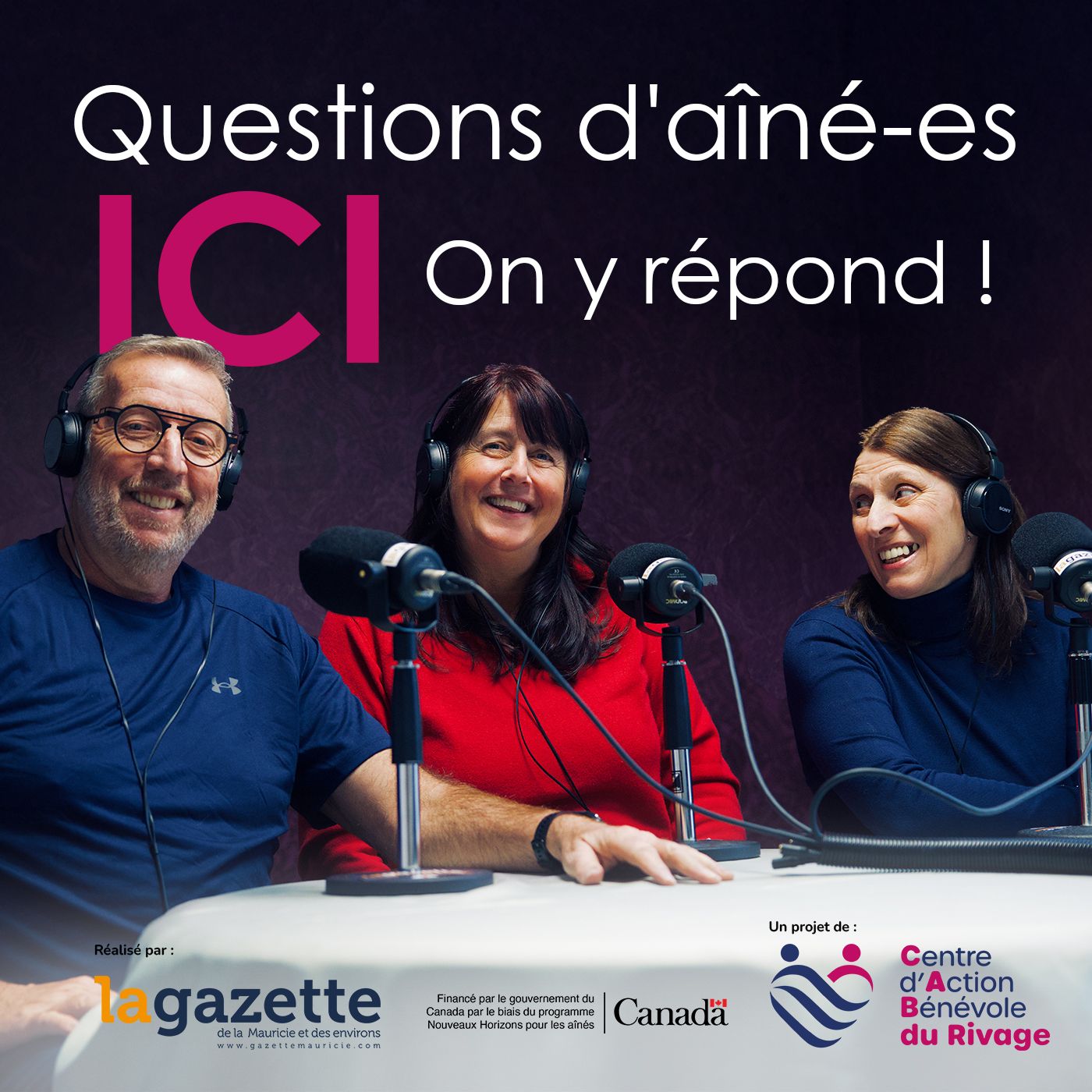 Question d'aîné-es - Ici, on y répond ! podcast artwork