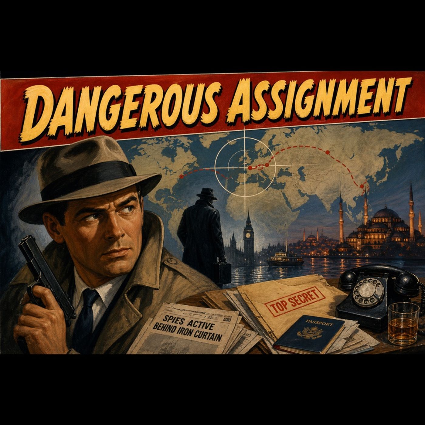 Dangerous Assignment podcast artwork