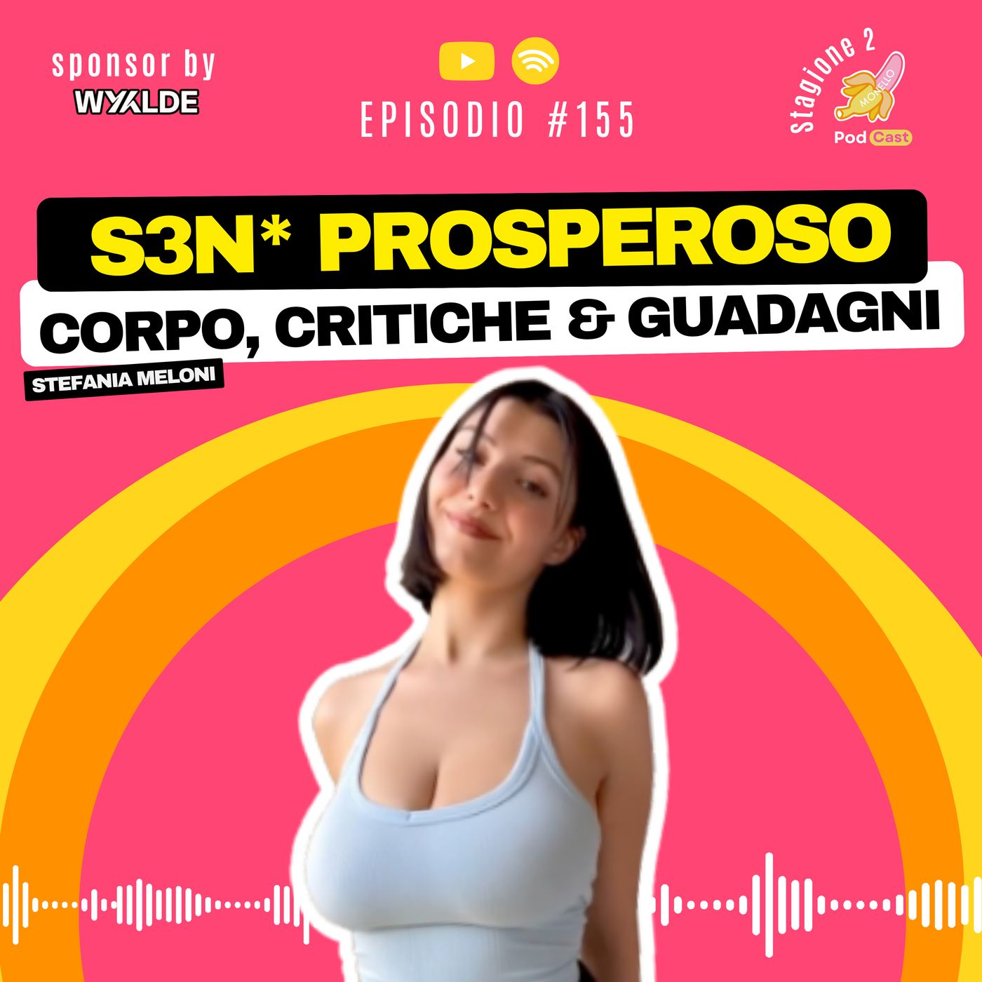 S2.#155 - S3n* Prosperoso, corpo, critiche & guadagni - Stefania Meloni episode artwork