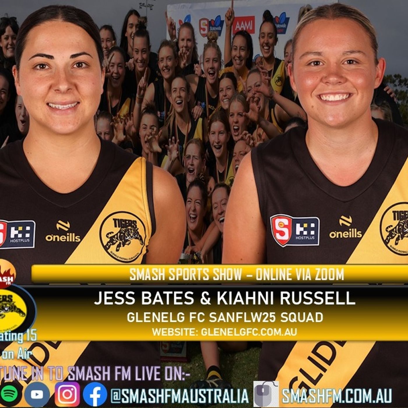 SSS15THYR: Glenelg FC SANFLW25 League Interviews 210625