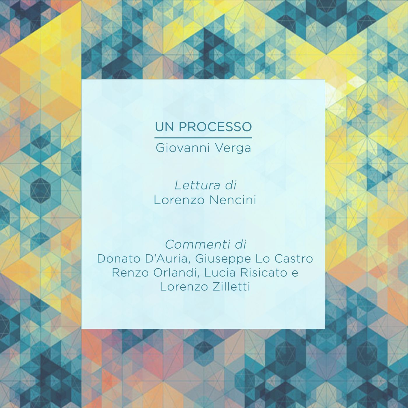 Speciale  "Un processo" di Giovanni Verga -  rivista disCrimen