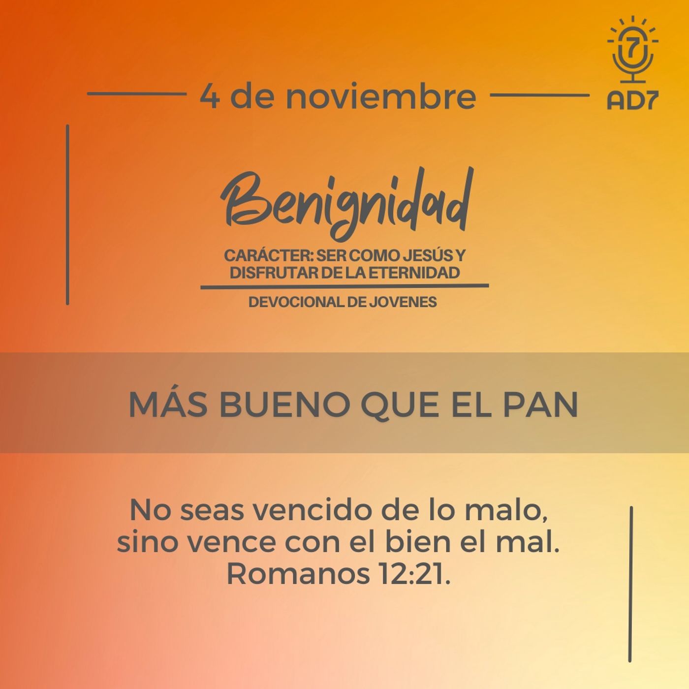 AD7 Devocional - Diferente / Inverso