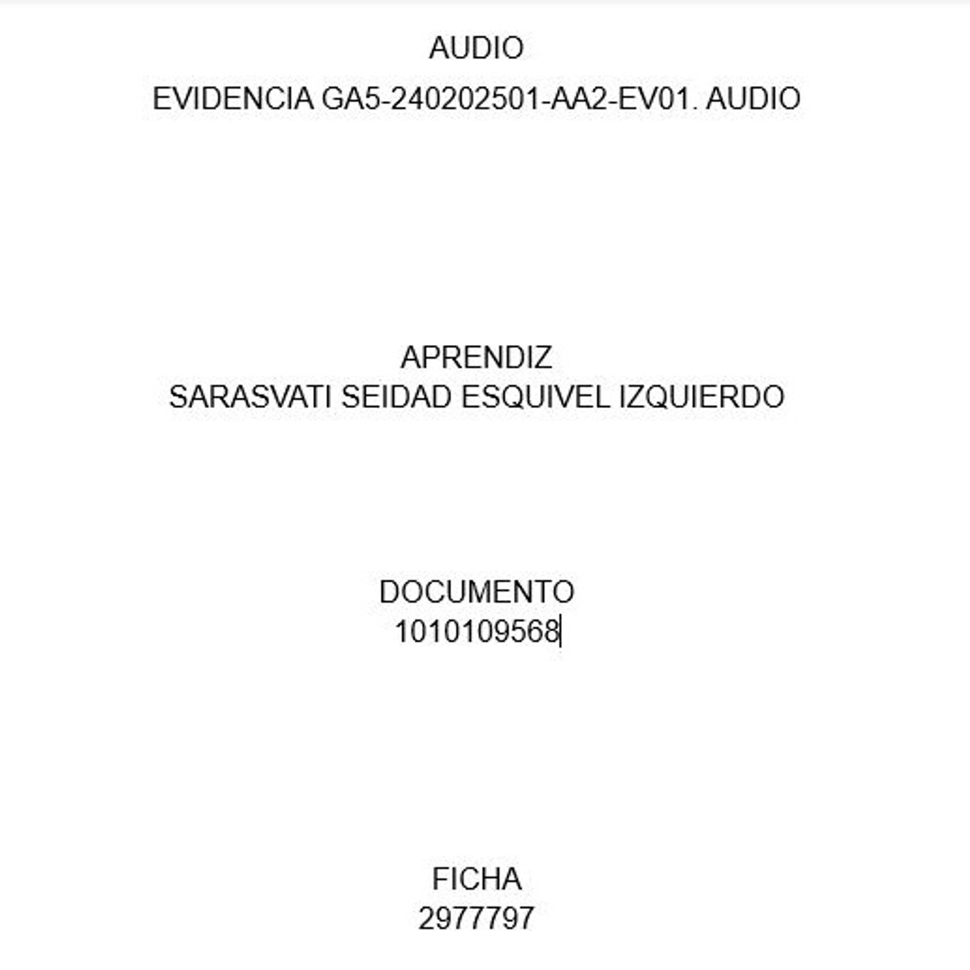 EVIDENCIA GA5-240202501-AA2-EV01. AUDIO podcast artwork