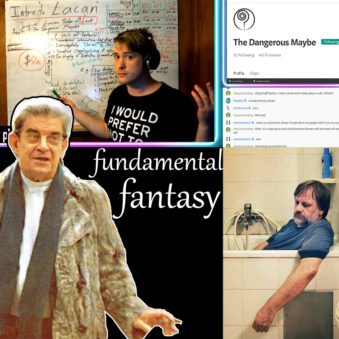 Introduction to Lacan pt. 2: Fundamental Fantasy + Slavoj Zizek on Veils of Fantasy