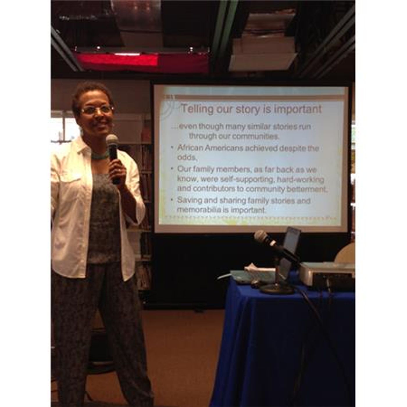 Back There, Then with Linda Crichlow White