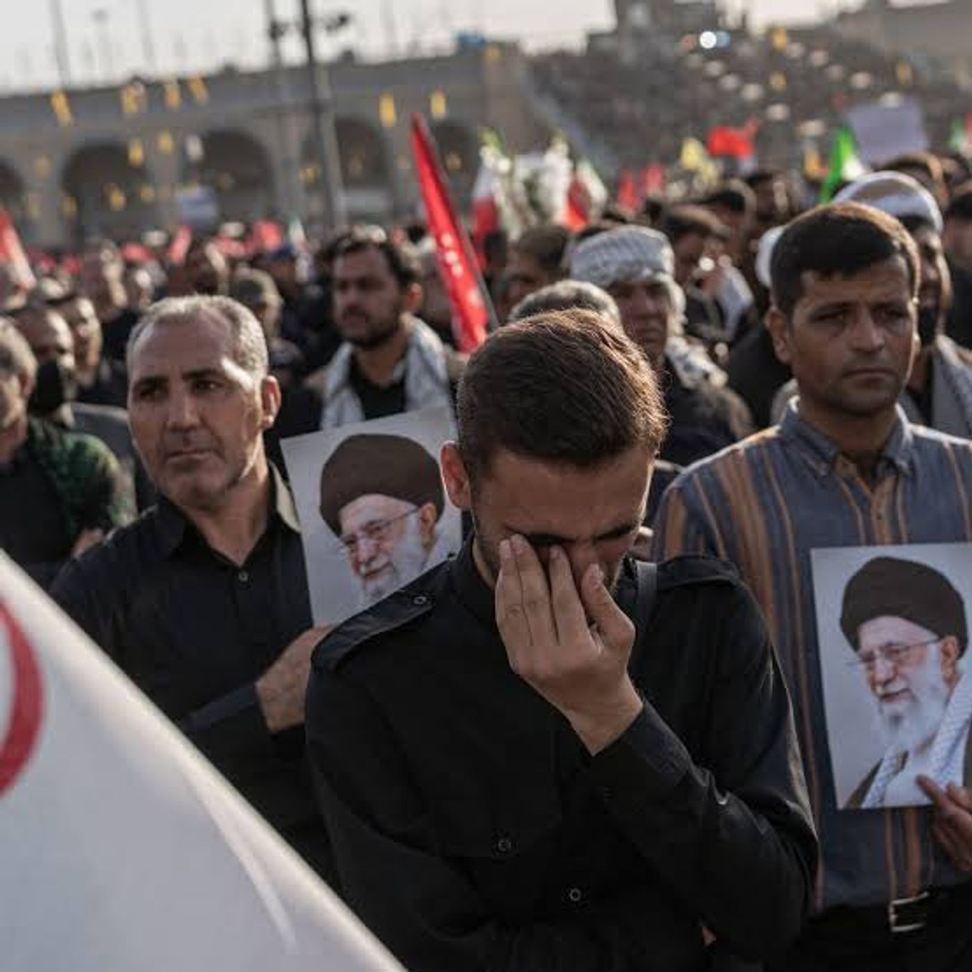 Huge crowds in Iran as six-day funeral begins for late supreme leader episode artwork