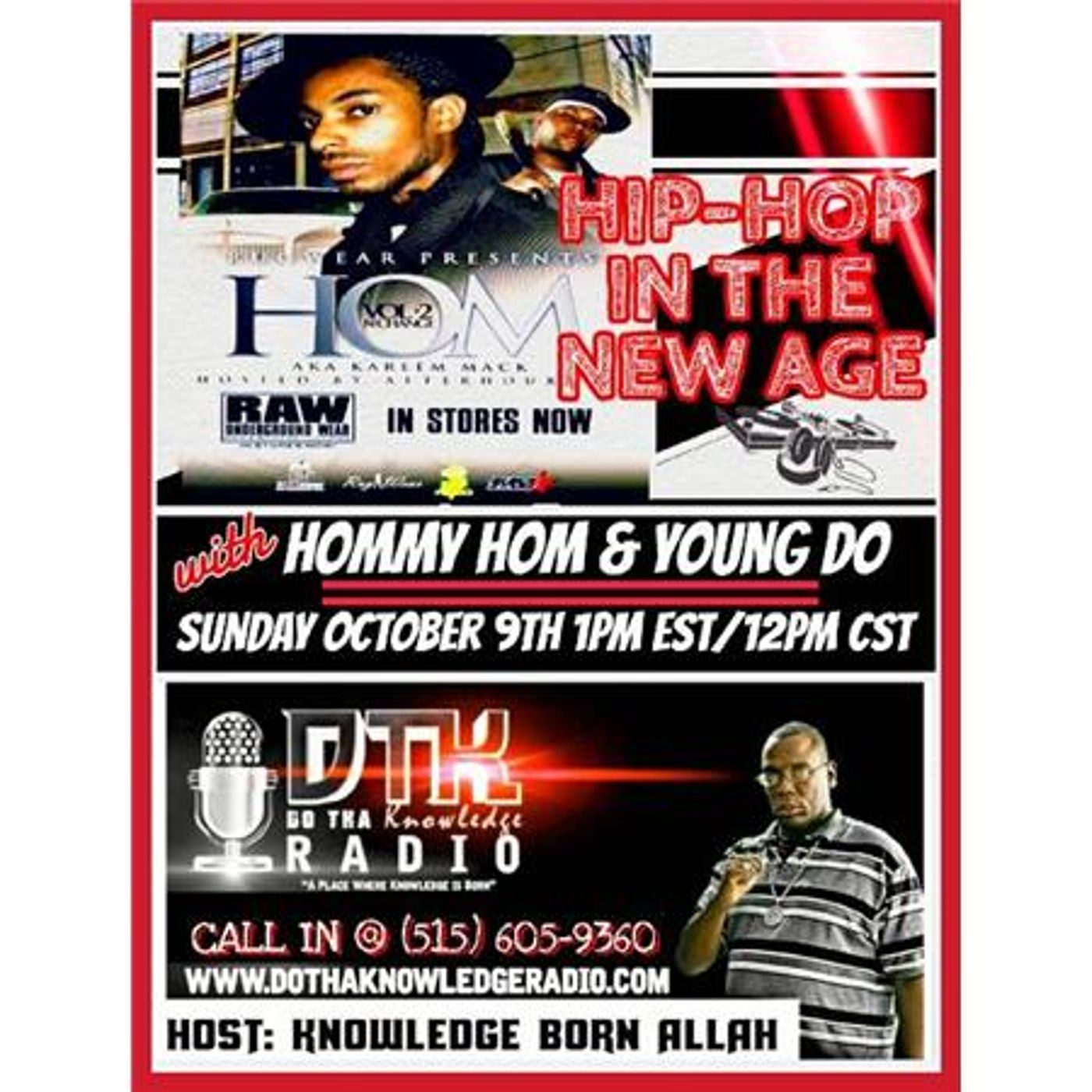 Do Tha Knowledge Radio Presents-Hommy Hom Young Do: Hip Hop In The New Age episode artwork