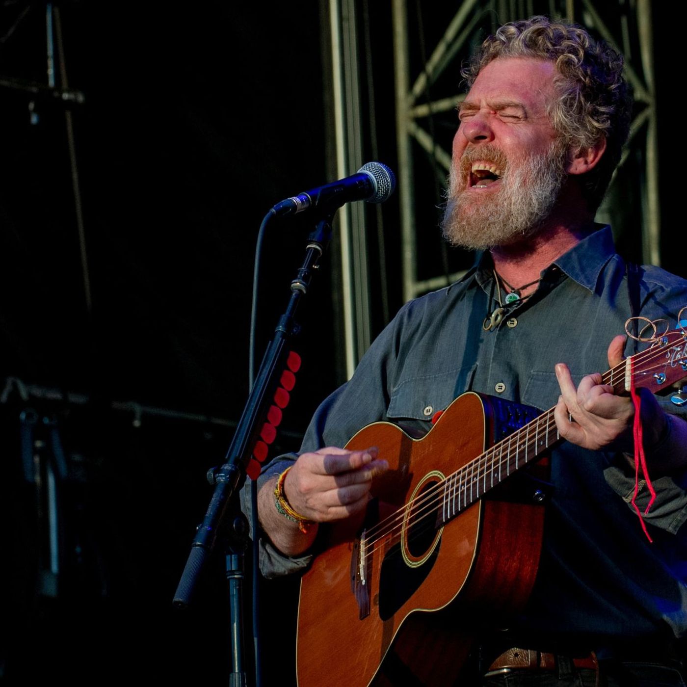 Lisa O’Neill performs at Glen Hansard’s funeral, three years after they paid tribute at farewell to Shane MacGowan