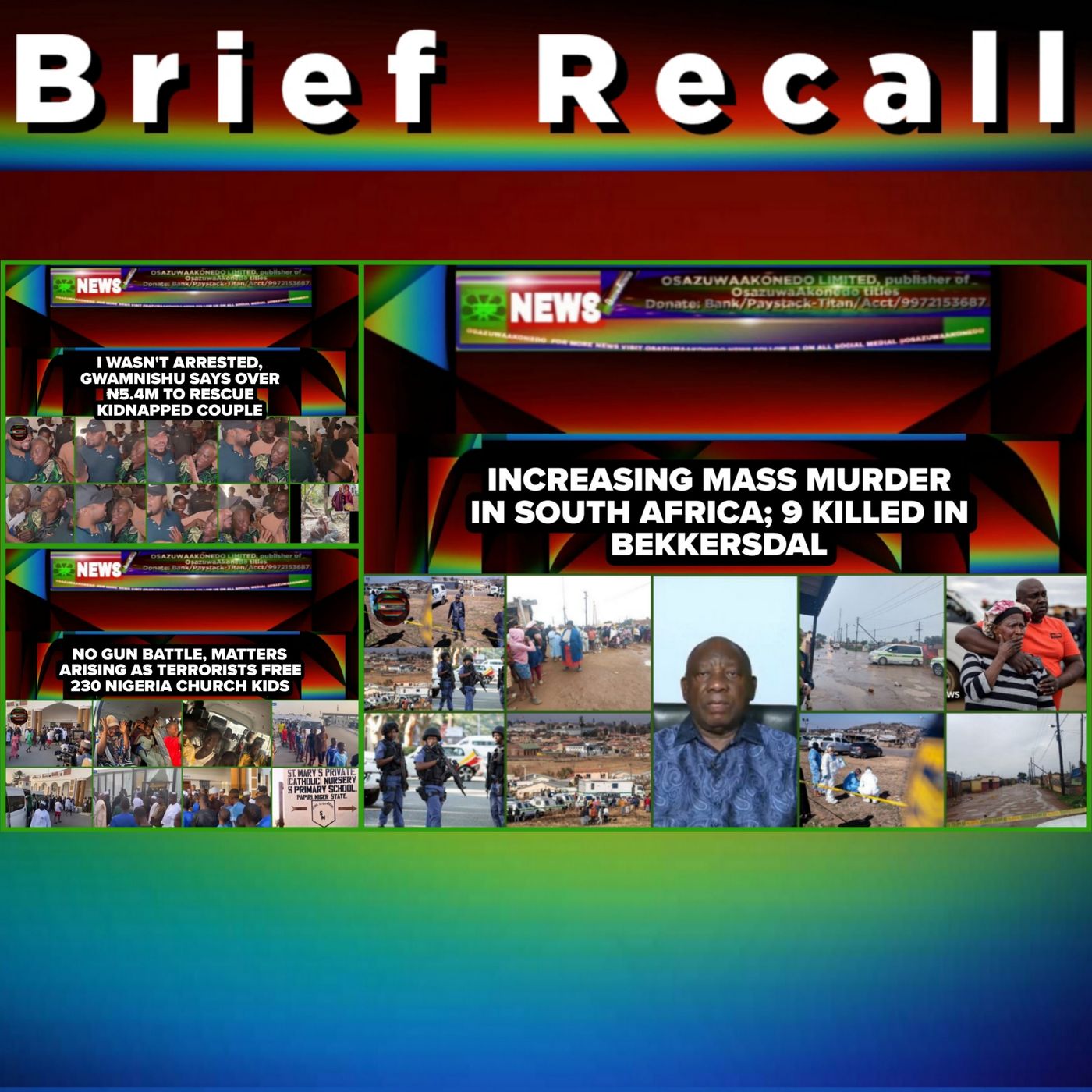 NewsBriefRecall @9pm 22-12 episode artwork