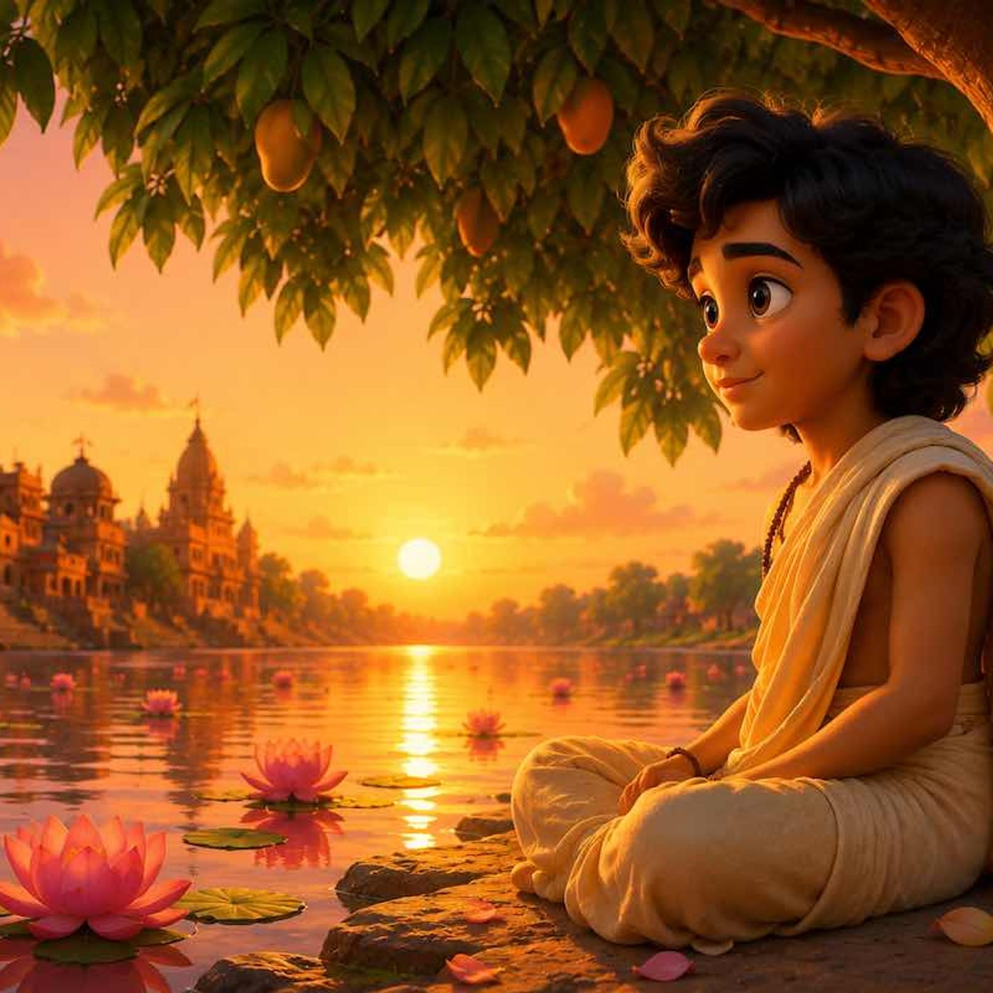 El pequeño Siddhartha y el Río de la Sabiduría | Audiocuento