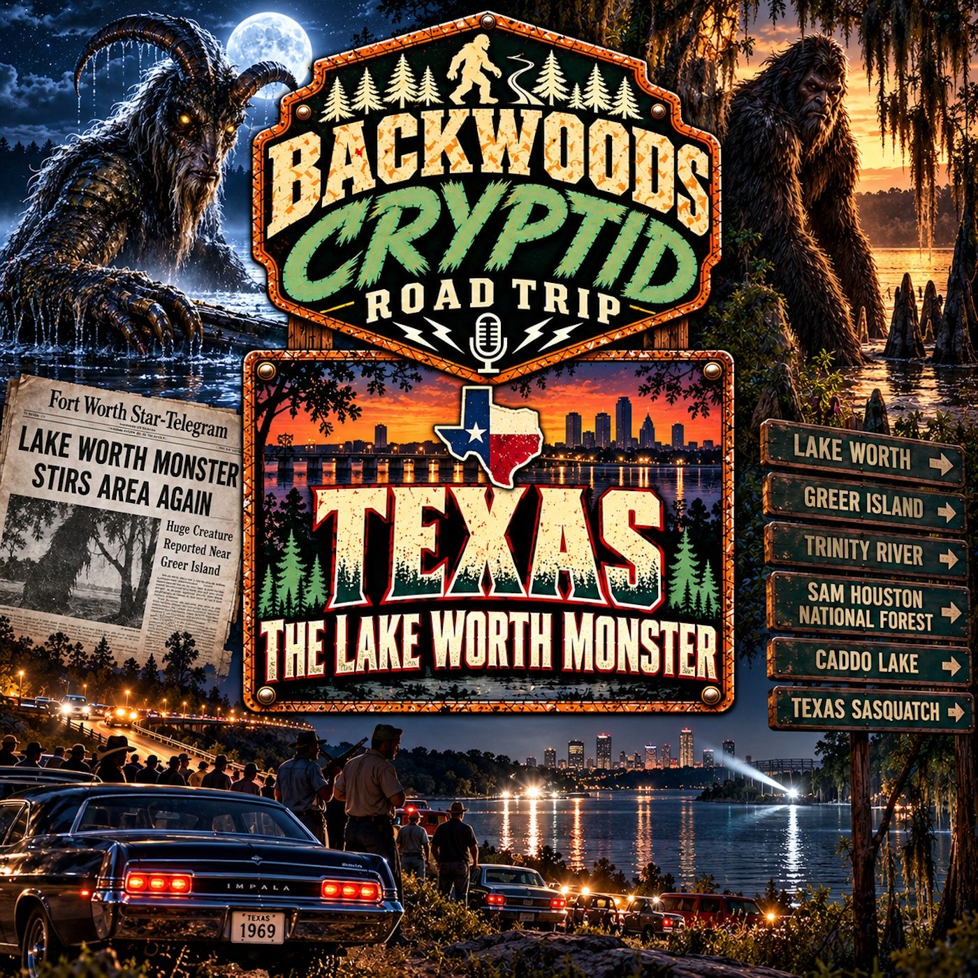 Texas: The Lake Worth Monster episode artwork