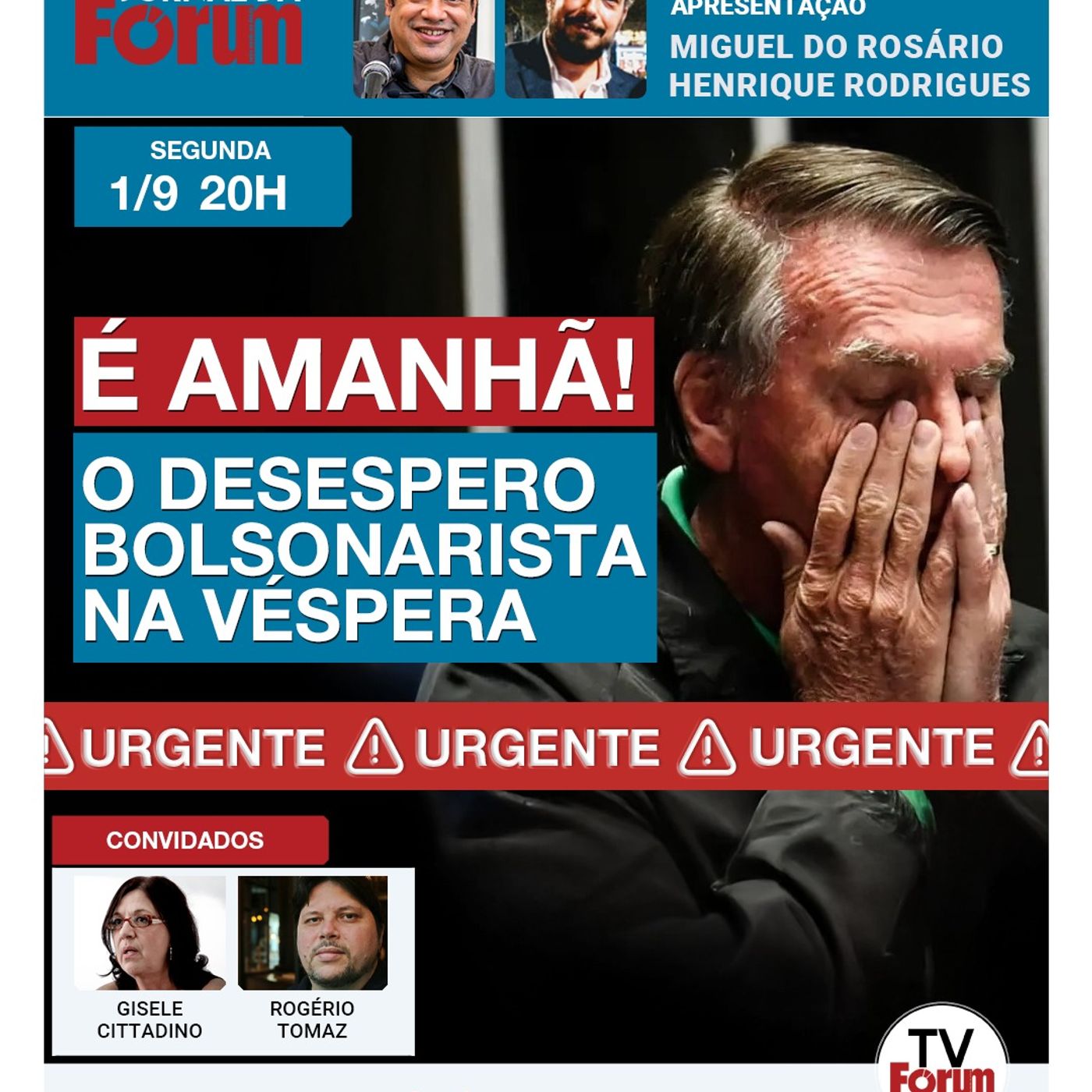 Começa o julgamento de Bolsonaro e de seu bando golpista | Últimas informações do STF | 01.09.25 episode artwork