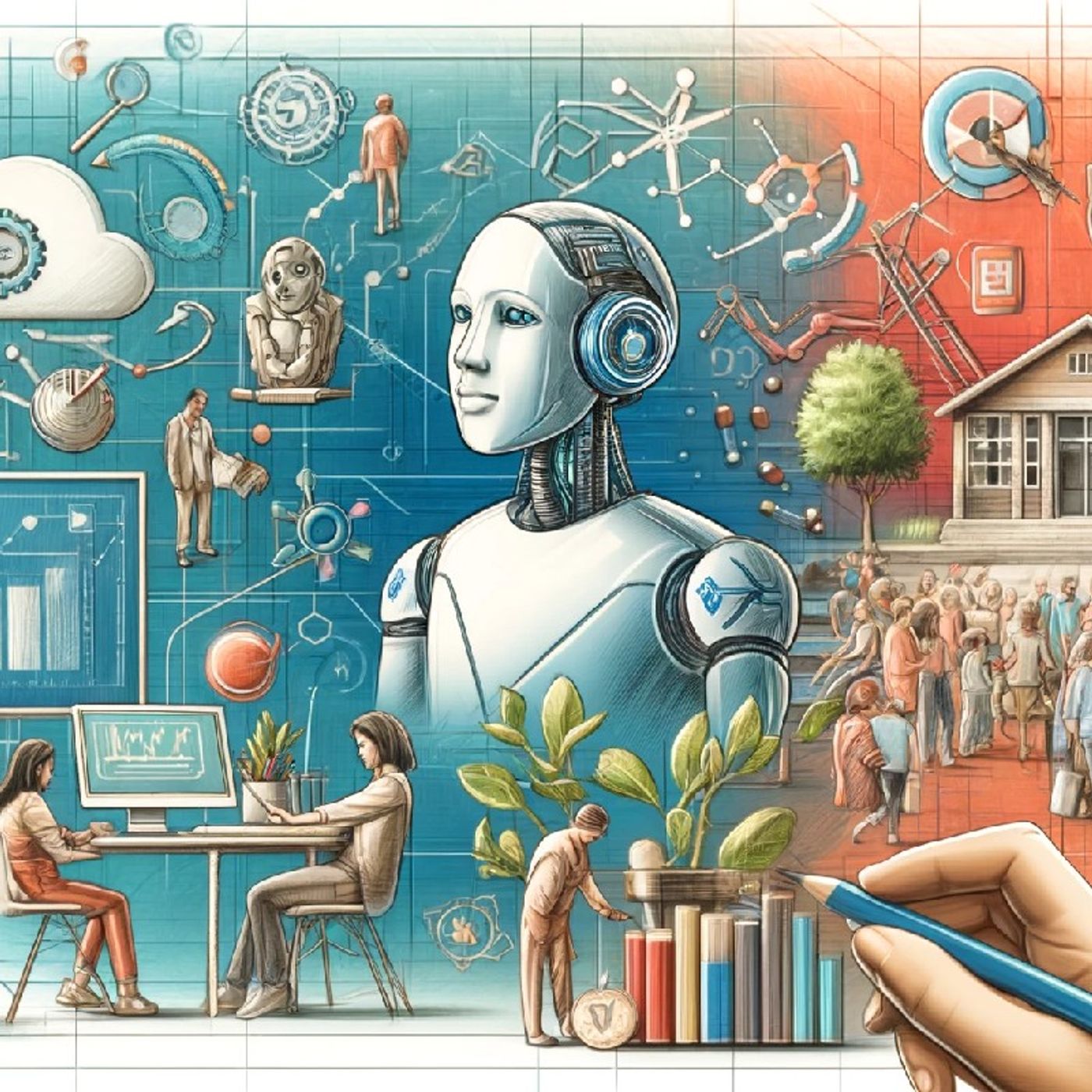 Mi primer Episodio La IA en la sociedad, innovación vs ética episode artwork