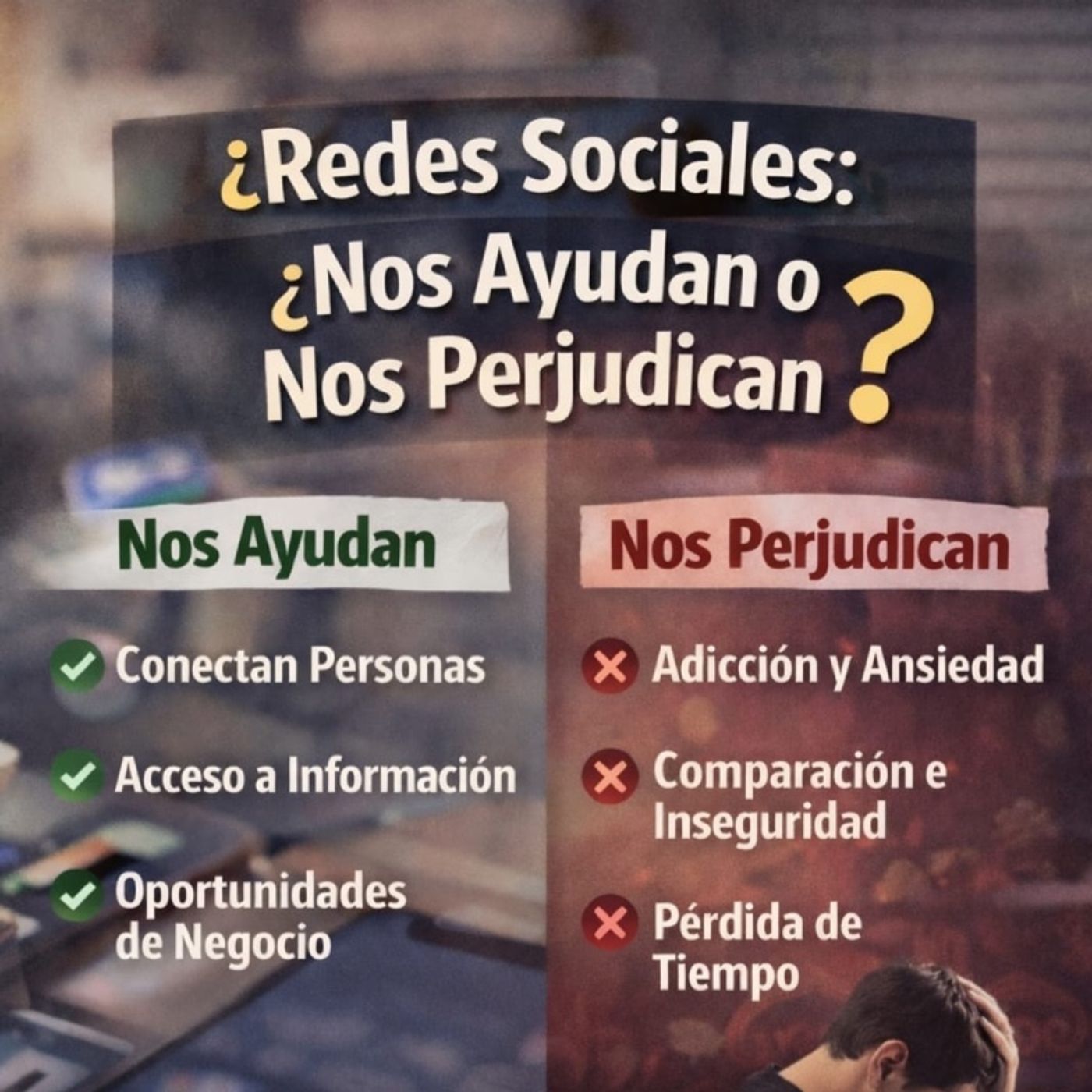 ¿ Las redes social ayudan o perjudican? episode artwork