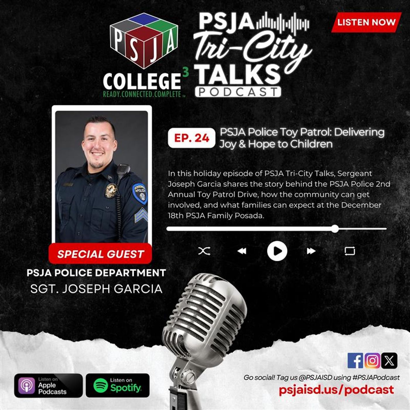 PSJA Tri-City Talks Podcast