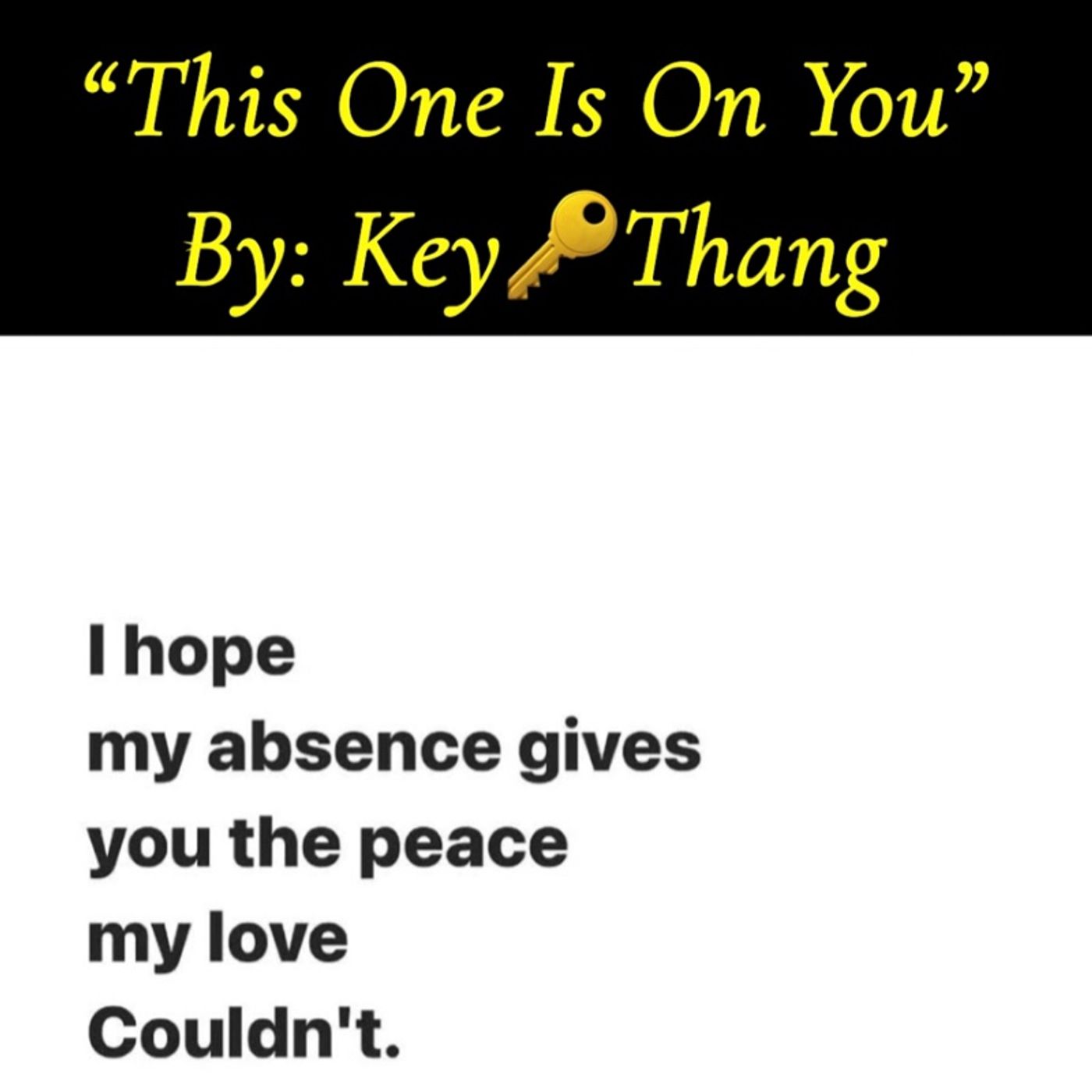 This One Is On You episode artwork