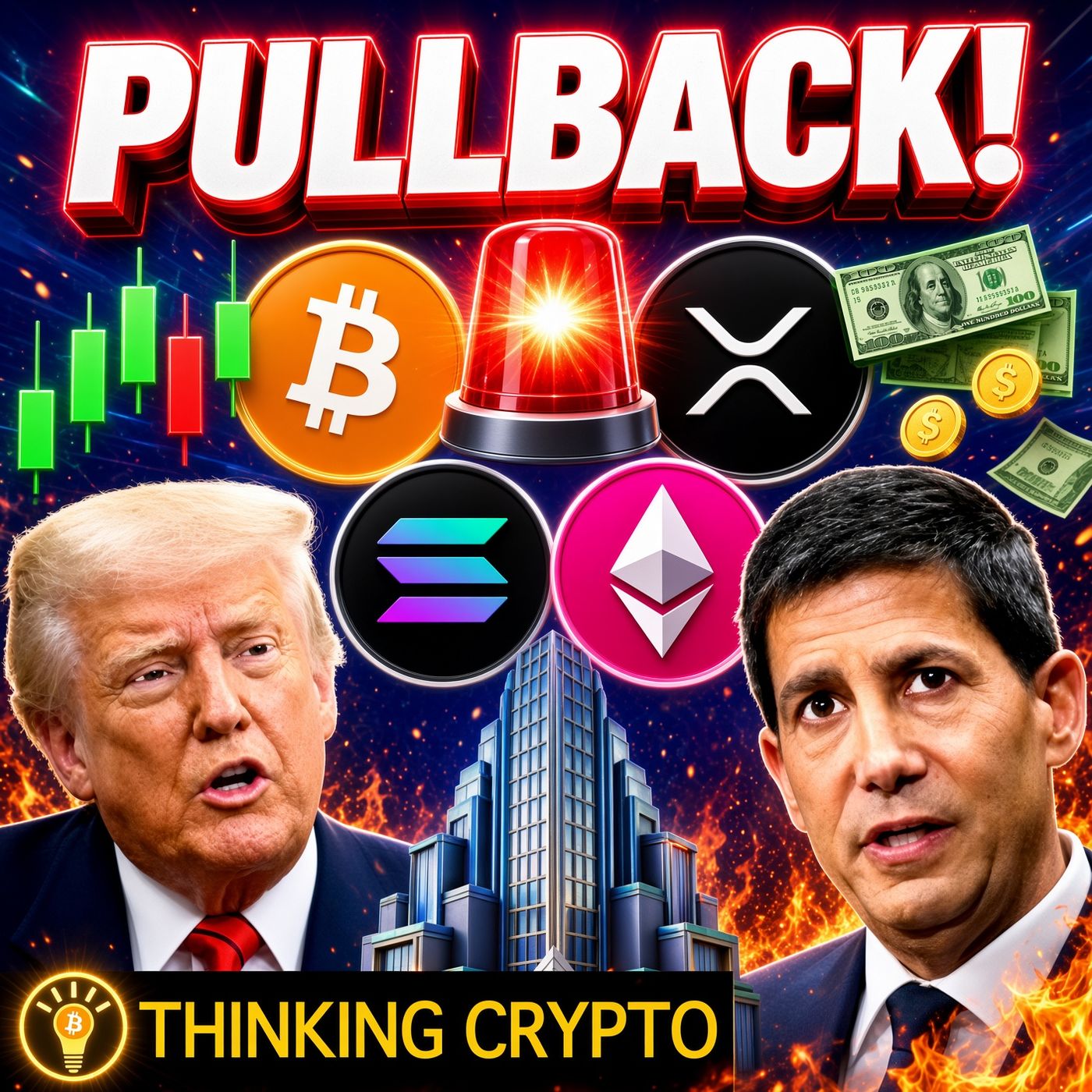 BITCOIN & ALTCOINS PULLBACK! IS THE FED ABOUT TO CRASH CRYPTO?