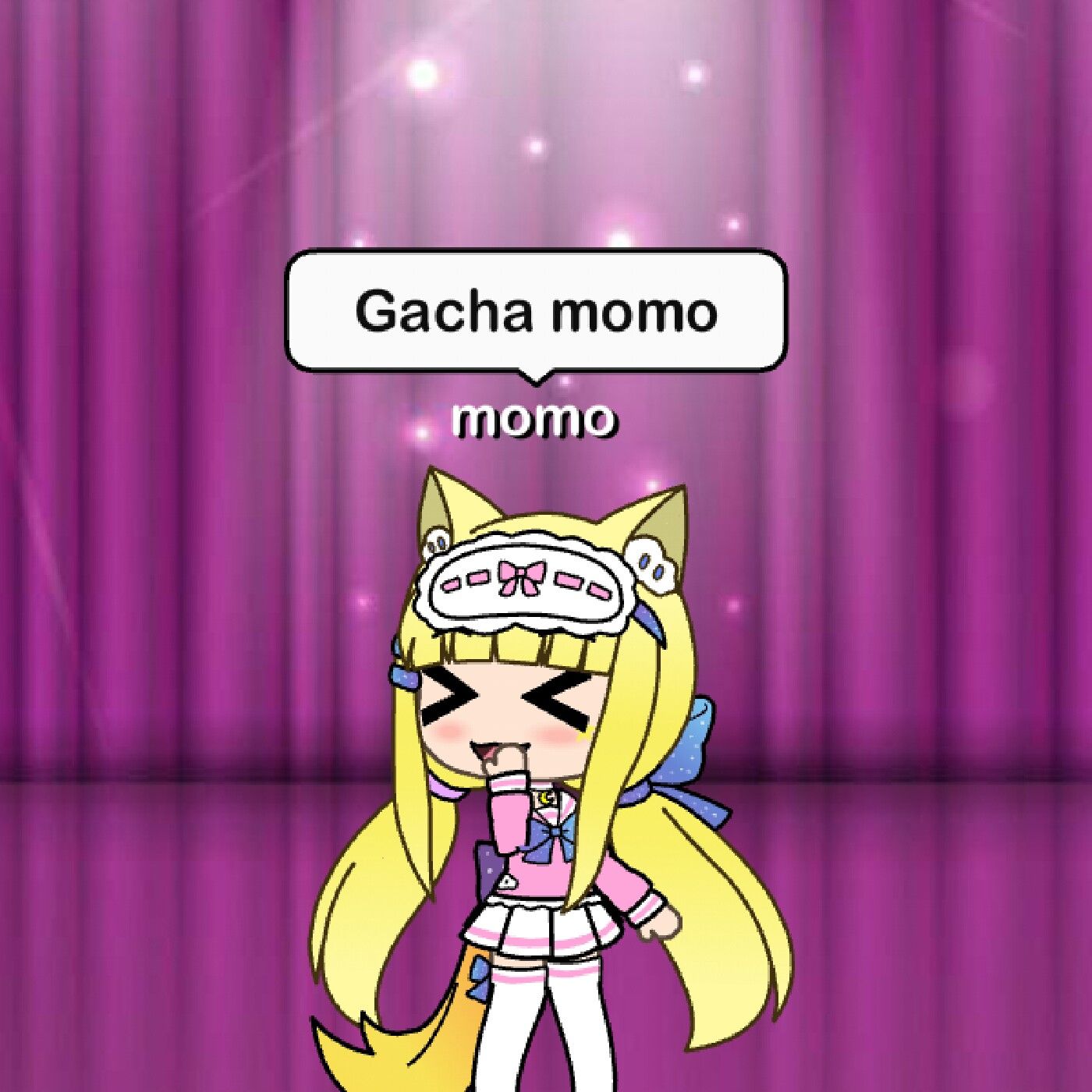 Gacha momo talk