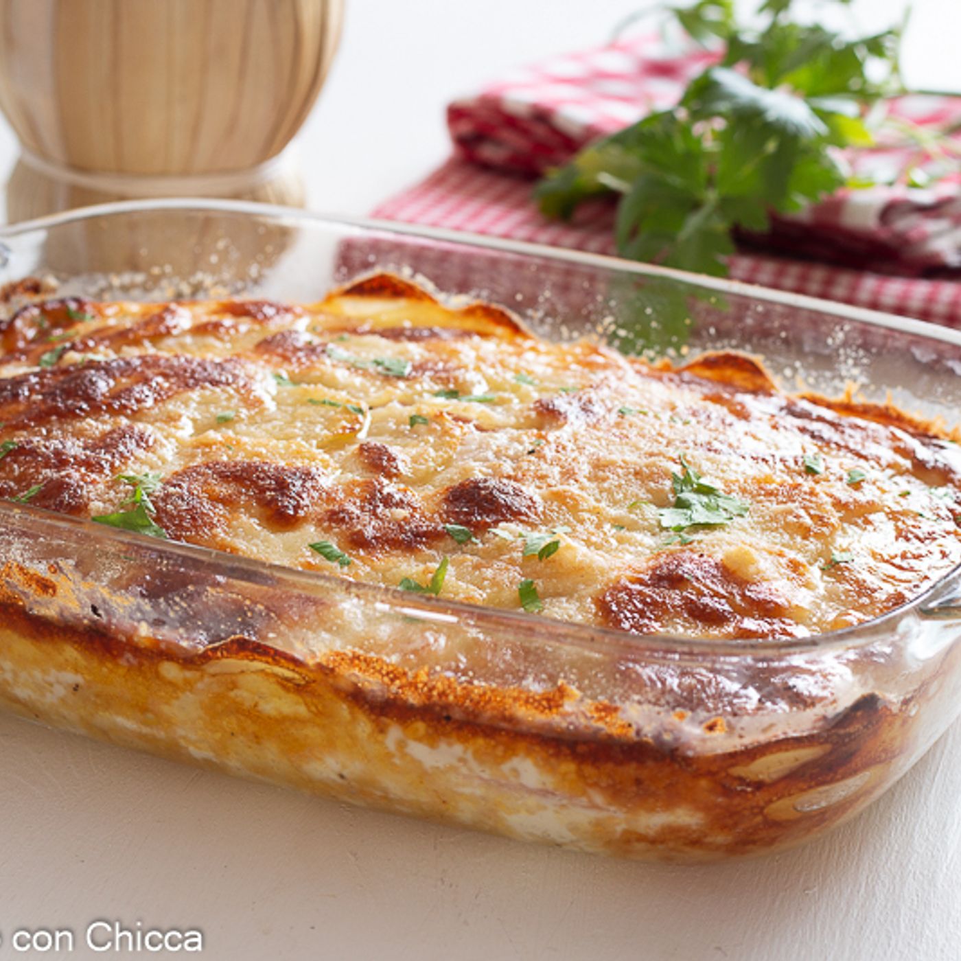 Sformato di patate senza besciamella