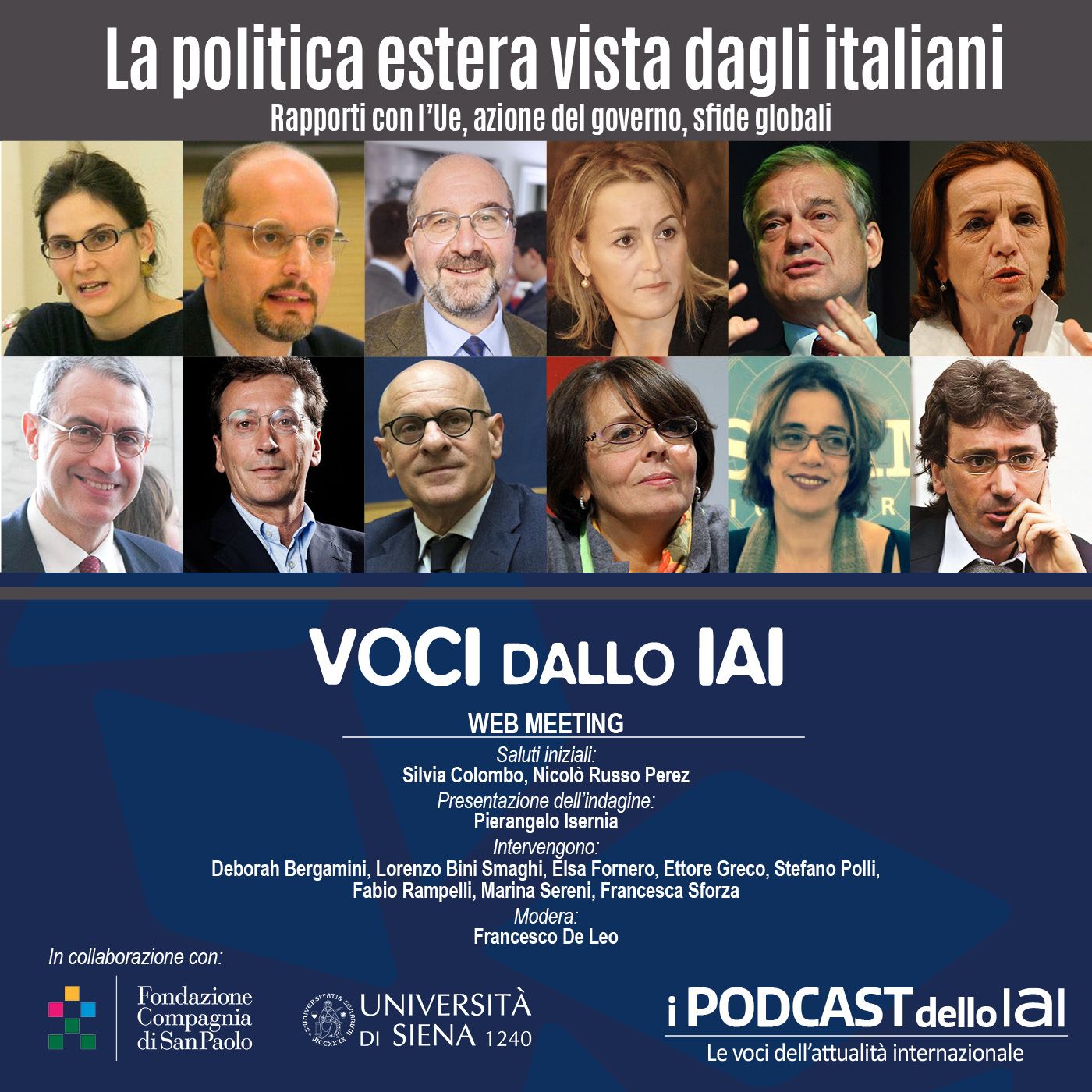 Voci dallo IAI - Istituto Affari Internazionali
