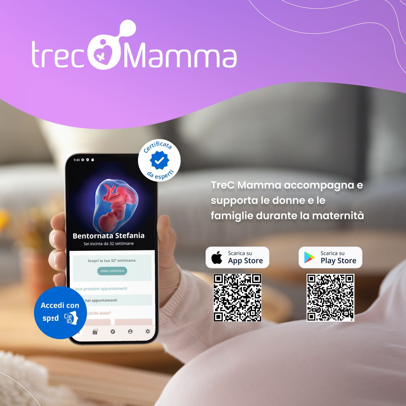 TreC Mamma: podcast per le mamme trentine in gravidanza