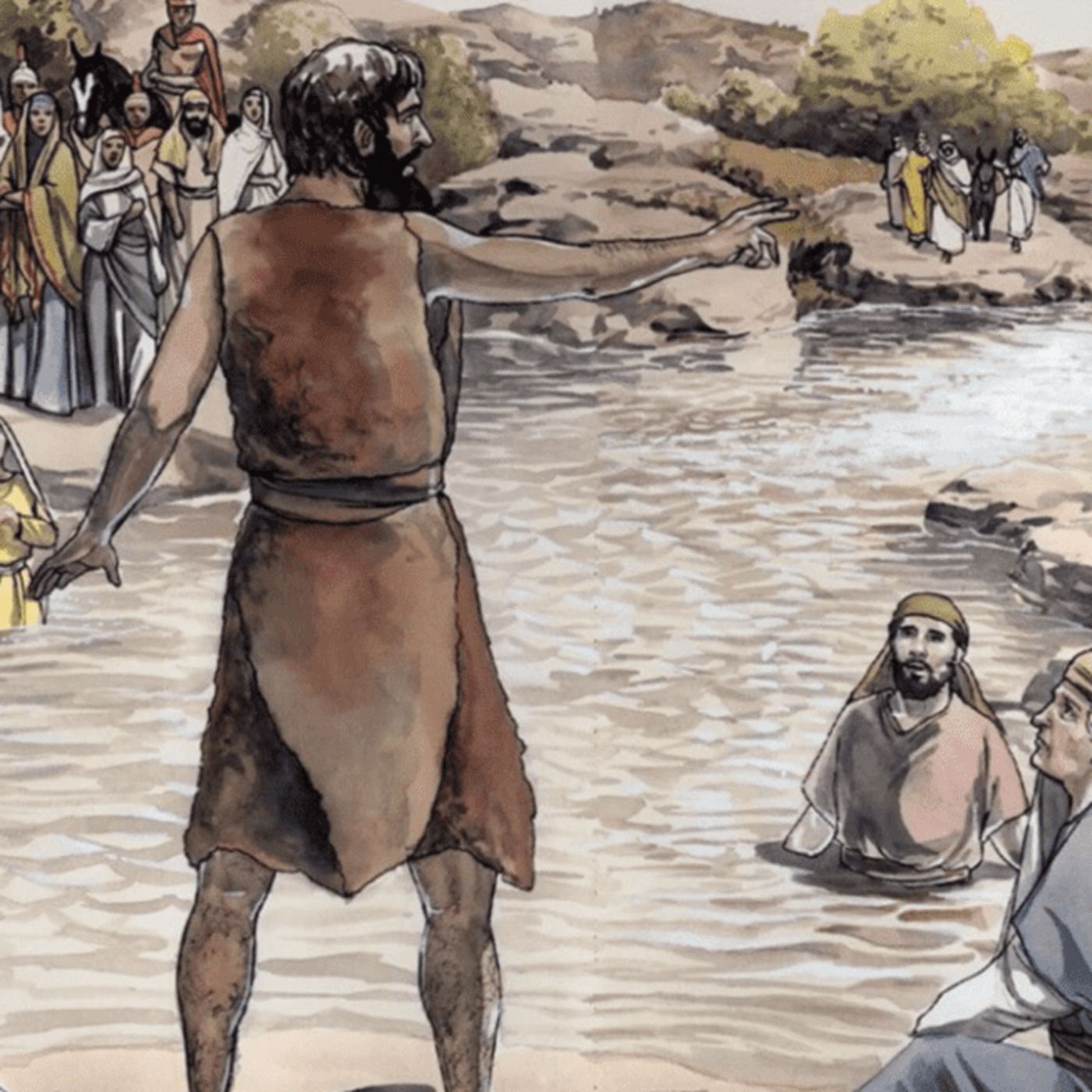 “Jesus, Baptizing with the Holy Spirit” episode artwork