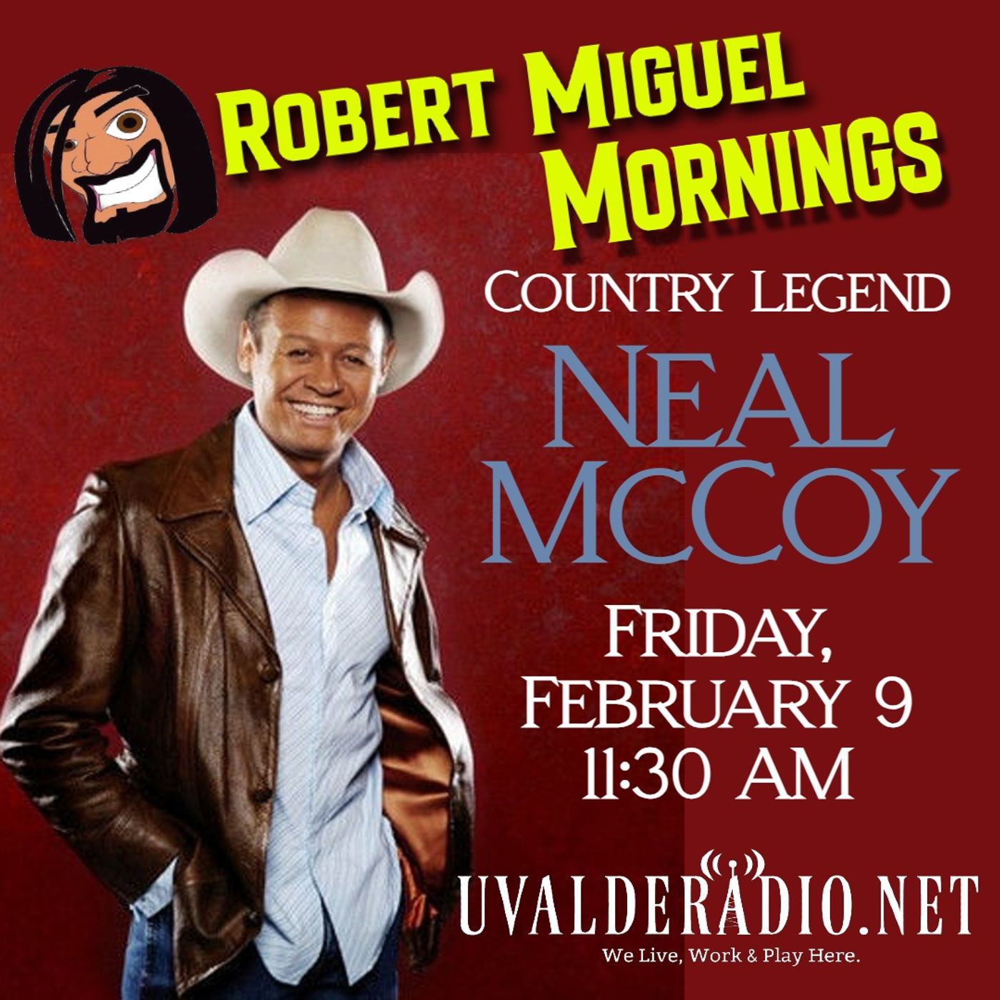 Neal McCoy, SA Rodeo / February 2024 episode artwork