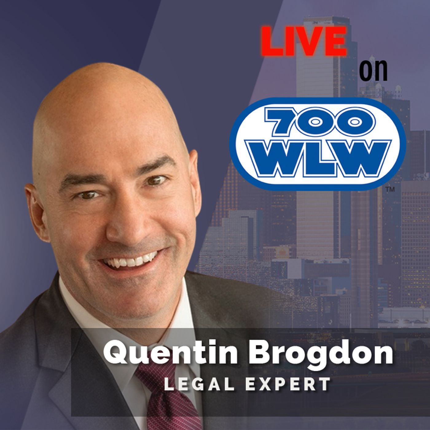 Quentin Brogdon - Legal issues surrounding mask mandates in schools || Talk Radio WLW Cincinnati || 8/11/21 episode artwork