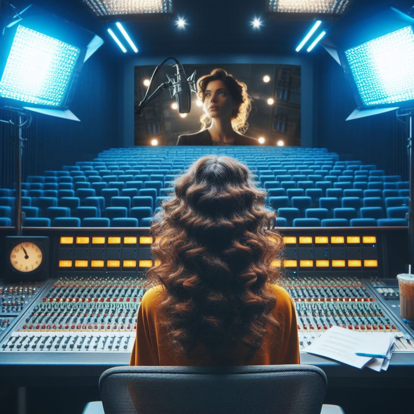Voice over. Voice over talent. Dubbing