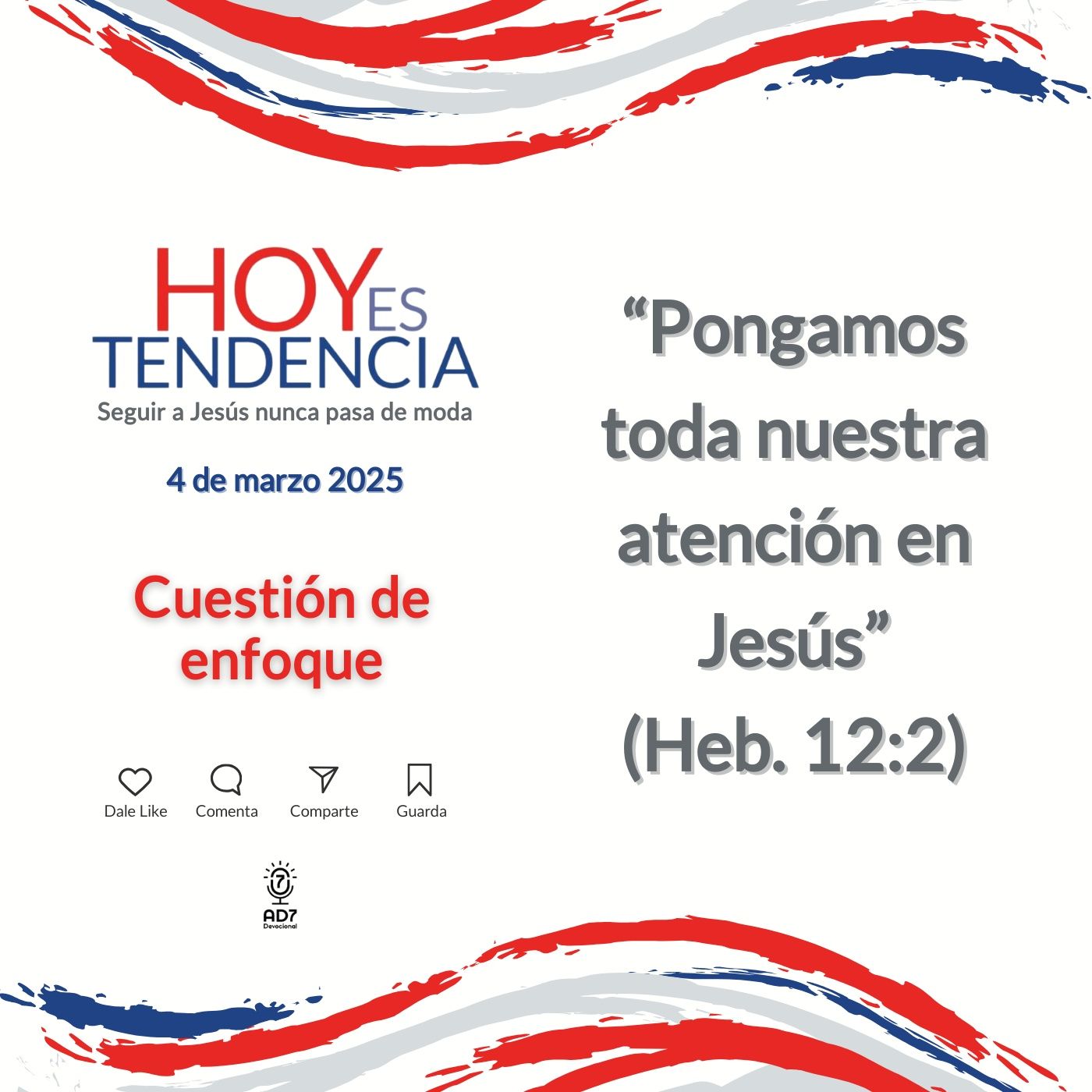 Cuestión de enfoque ~ Devocional de Jóvenes ~ 4 de marzo 2025