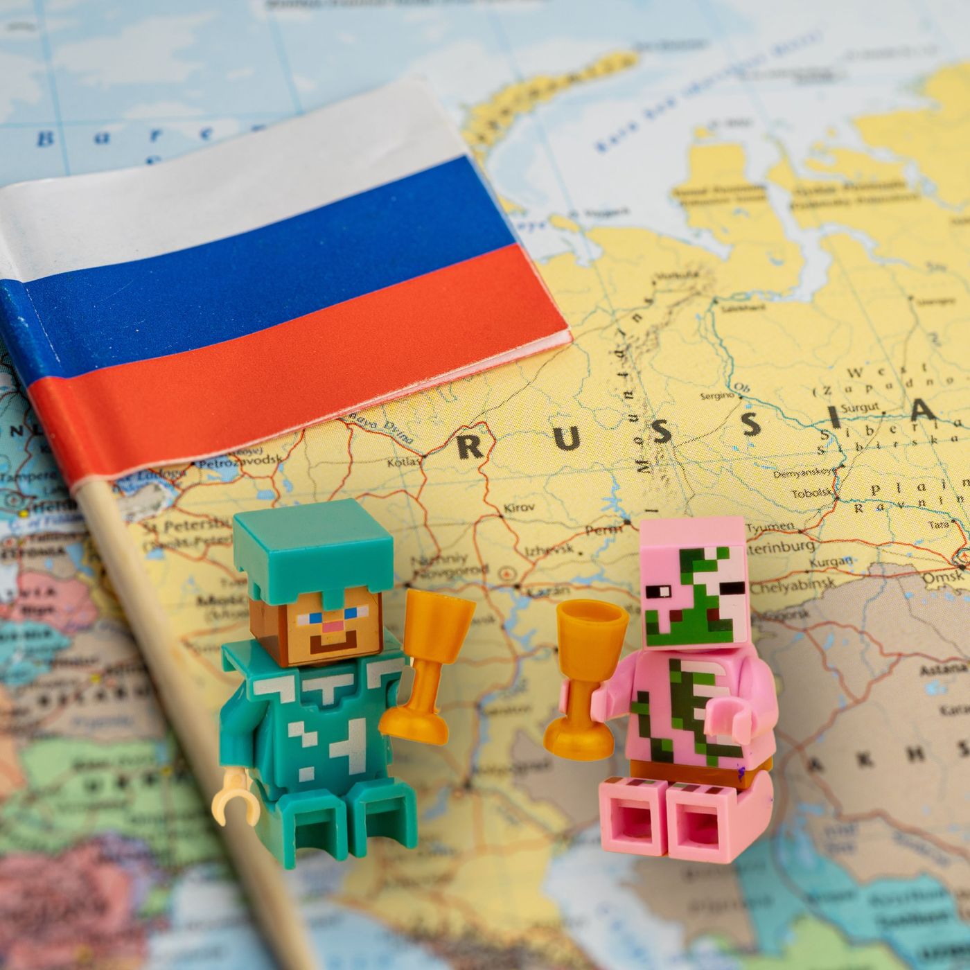 Minecraft y la Propaganda Rusa