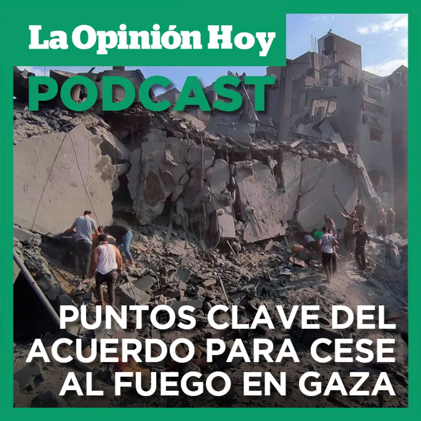Puntos clave del acuerdo para cese al fuego en Gaza.