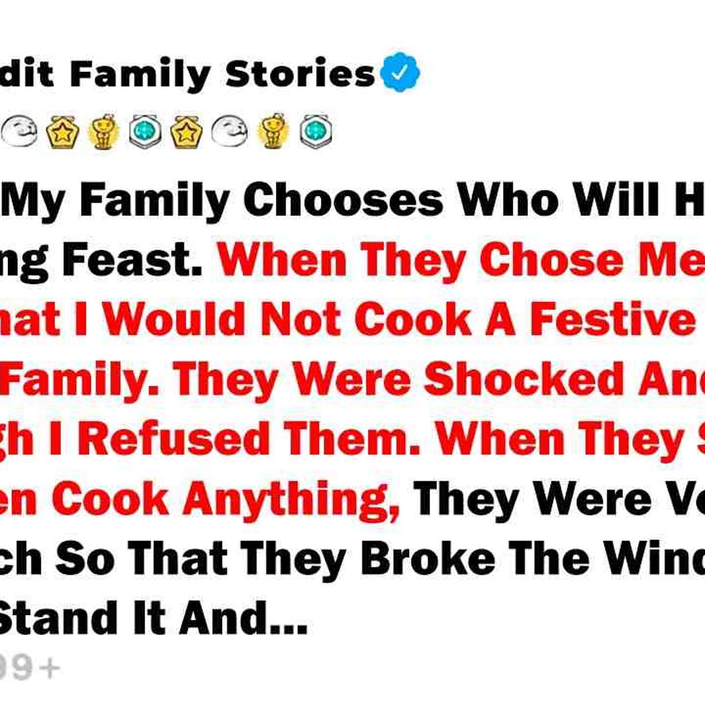 Every Year My Family Chooses Who Will Host The Thanksgiving Feast... - Best Reddit Stories