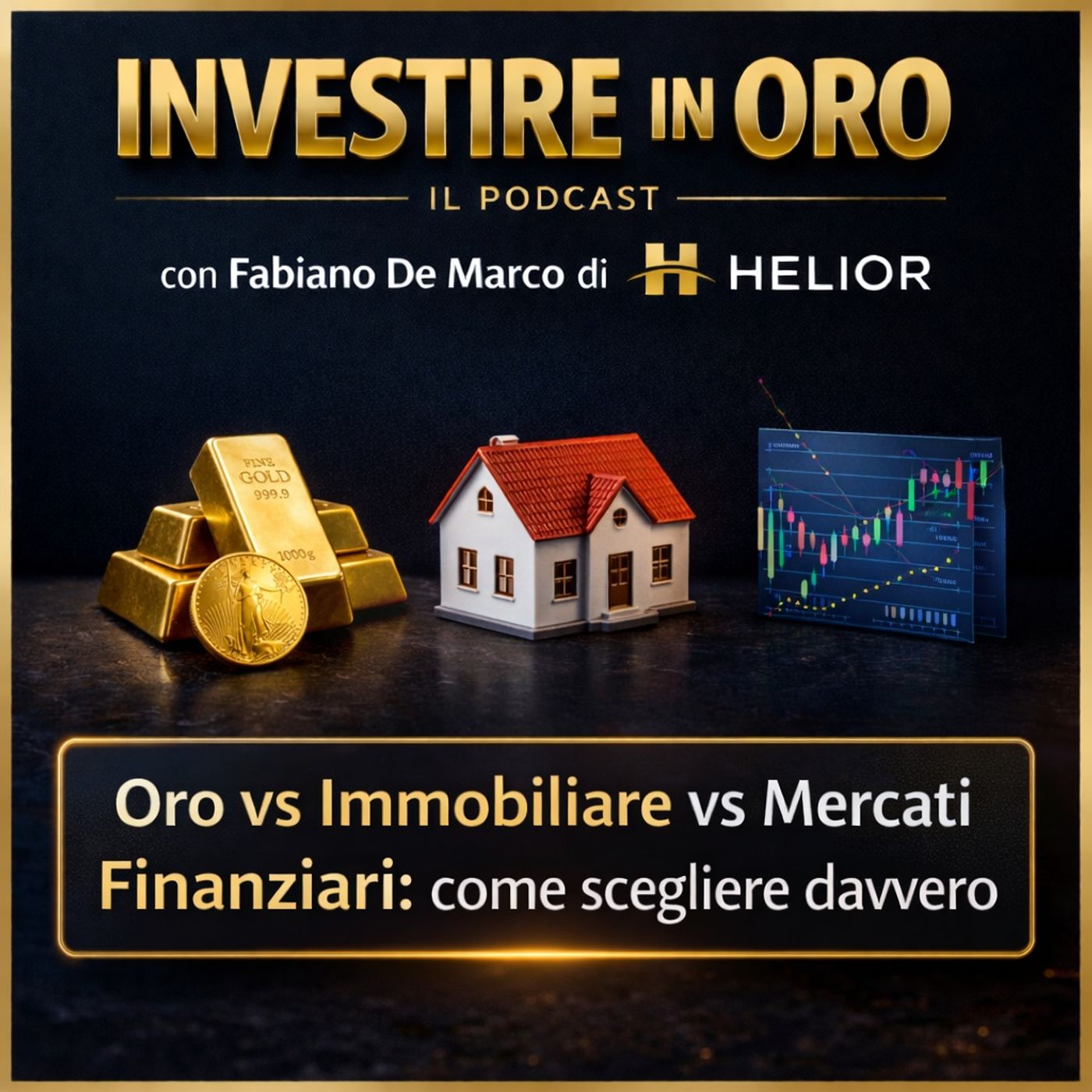 Investire In Oro - Oro vs Immobiliare vs Mercati Finanziari: come scegliere davvero
